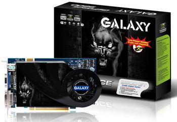 galaxy GeForce 9800 GT green edition